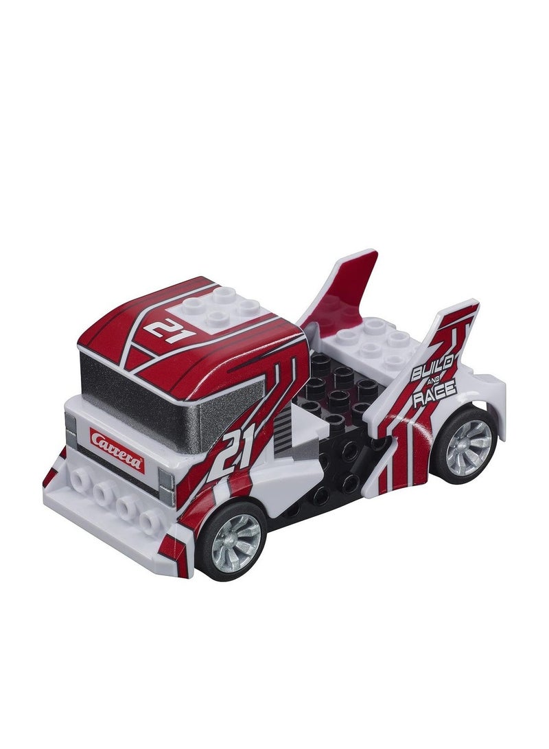 كاريرا اذهب! بناء شاحنة سباق N باللون الأبيض - Image 2