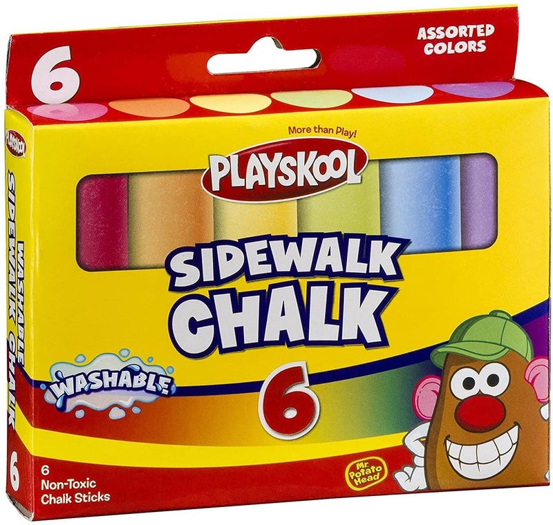 Playskool 4pc Sticks Sidewalk Chalk - Image 2
