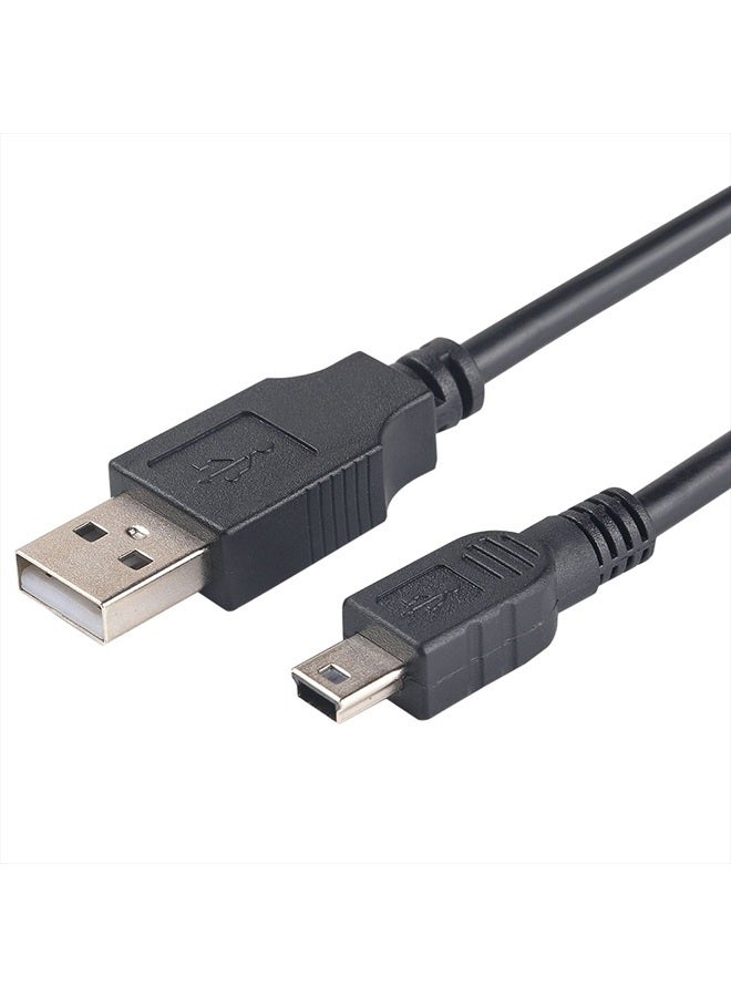 Sqrmekoko USB Interface Charging Data Transfer Cable Compatible with Canon PowerShot Digital Cameras & Camcorders (Black) - Image 1