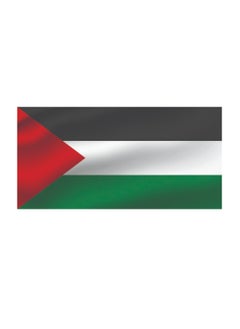 دروبلايت راية علم فلسطين بالتدرجات/ قماش مطبوع علم فقط بدون اطار 120 سم × 60 سم 