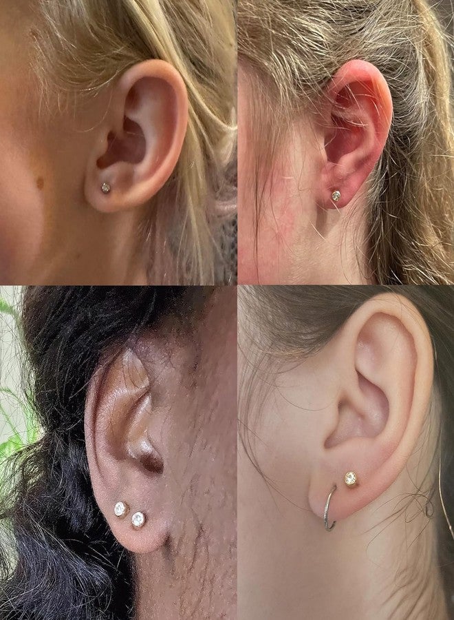 QWALIT 16g 18g 20g Piercing Taper Tool - Threadless Nose Stud, Flat Back & Cartilage Earrings, Push in Nose Rings & Labret Stud - Image 5