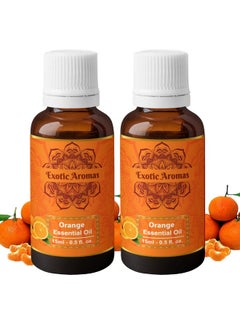 Orange Essential Oil (Sweet) For Aroma Hair Growth & Radiant Skin (15Ml + 15Ml) Pack Of 2 - pzsku/Z4BABEE37C2503A2A9C0EZ/45/_/1720000297/44c0c293-5379-4c48-bc37-51a990d979ee