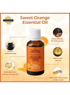 Orange Essential Oil (Sweet) For Aroma Hair Growth & Radiant Skin (15Ml + 15Ml) Pack Of 2 - pzsku/Z4BABEE37C2503A2A9C0EZ/45/_/1720000298/548ed8be-d8fb-42a6-8829-d6316b45fcb6