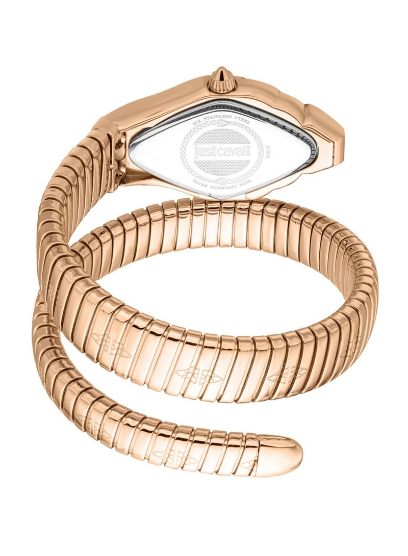 Just Cavalli Women Ferocious Rose Gold Stainless Steel Analogue Quartz Watch JC1L306M0055  - Image 2