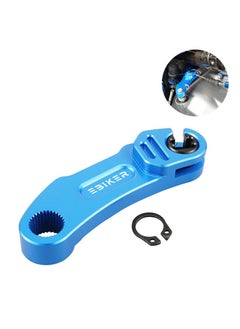 Generic Pull Clutch Cable Arm Push Lever Assy for Yamaha Raptor,Blue Color  - Image 1