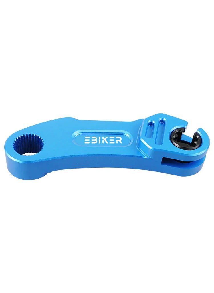 Generic Pull Clutch Cable Arm Push Lever Assy for Yamaha Raptor,Blue Color  - Image 2