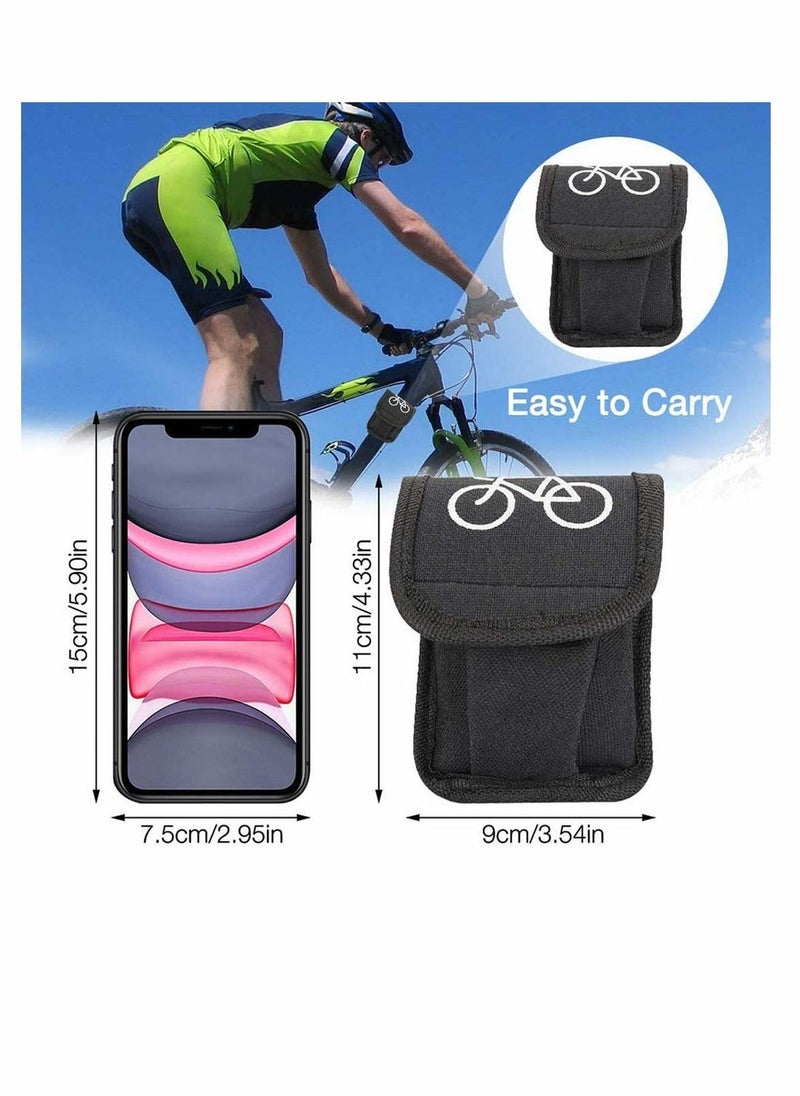 Generic Bike Bicycle Repair Tool Kit, Cycling Multifunctional Mechanic Fix Tools Set Bag, 16 in 1 Multifunction Tool, Tire Levers, Self Adhesive Tyre Tube Patch Include  - Image 4