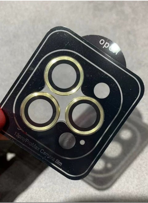 Camera Lens Protector Compatible with Apple iPhone Golden