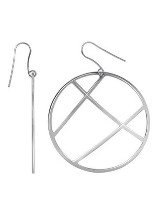 One Size Stainless Steel Dangle Earrings