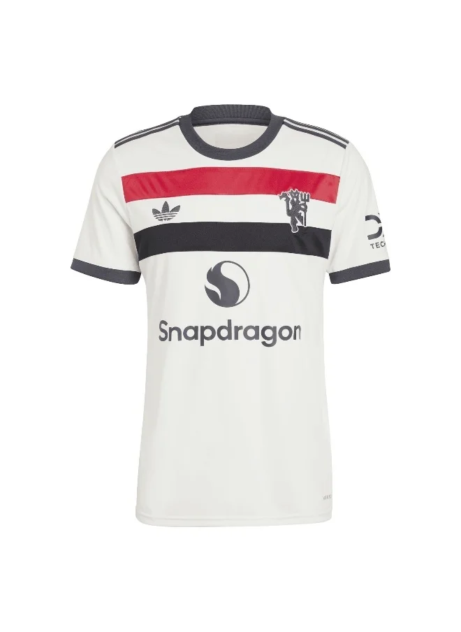 اديداس اوريجينالز Adidas Mufc 3 Jsy White Football Jerseys For Men Xs