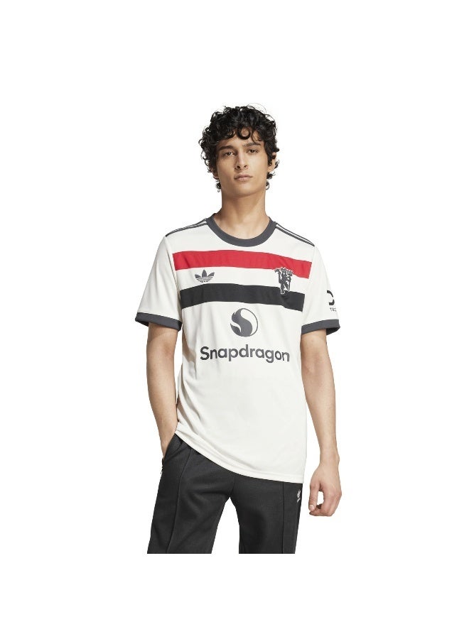 adidas Originals Mufc 3 Jsy White Football Jerseys For Men Xs - Image 4