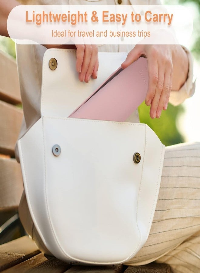 Hidak حقيبة فرش مكياج سيليكون محمولة من هيداك، حامل فرش مكياج للسفر، مغناطيسي مانع للسقوط، حامل فرش مكياج سيليكون محمول، أدوات مكياج ناعمة وأنيقة - Image 3