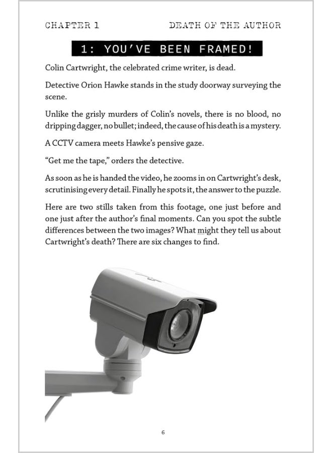 Crime Puzzle Book - The Cases of Detective Hawke: Over 90 crime puzzles to solve! - Image 3