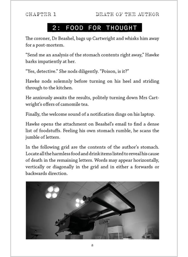 Crime Puzzle Book - The Cases of Detective Hawke: Over 90 crime puzzles to solve! - Image 5