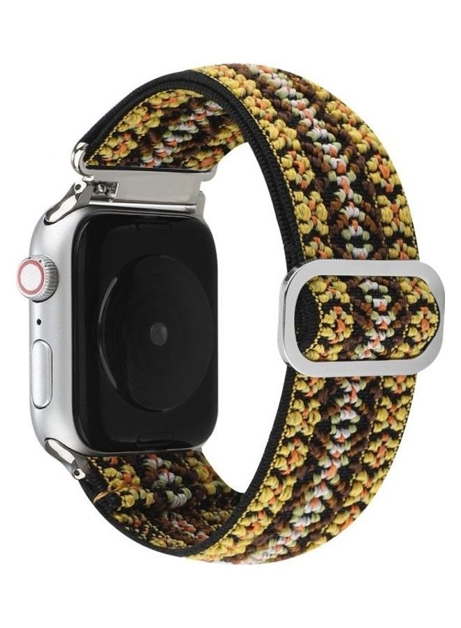 نيبمينينت سوار بديل لساعة أبل ووتش سيريز 7 مقاس 41 مم/6 SE و5 و4 40 مم/3 و2 و1 38 مم متعدد الألوان - Image 2