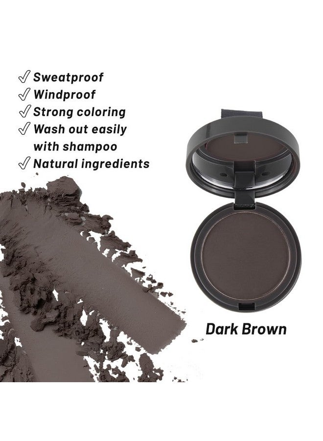 SOVONCARE Instantly Hairline Powder, Hairline Shadow Gray Hair Coverage Touch Up Hair Powder for Thinning Hair for Women Hair Root Touch Up Powder Hair Root Cover Up Conceals Hair Loss Dark Brown - Image 5