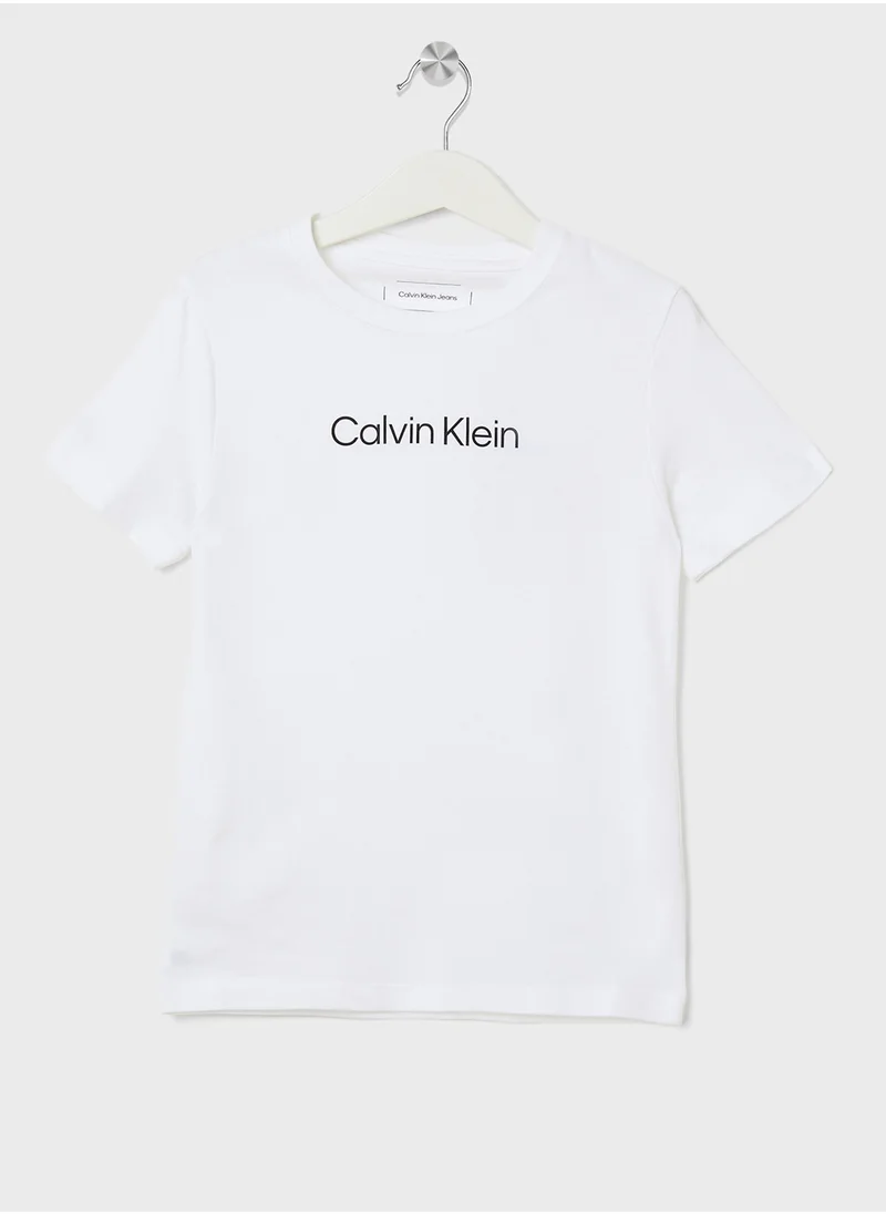 Calvin Klein Jeans Youth Graphic Logo T-Shirt