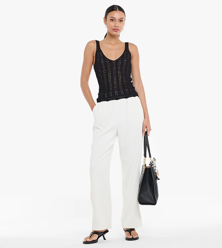 BCBG BCBG Crochet Cami Top