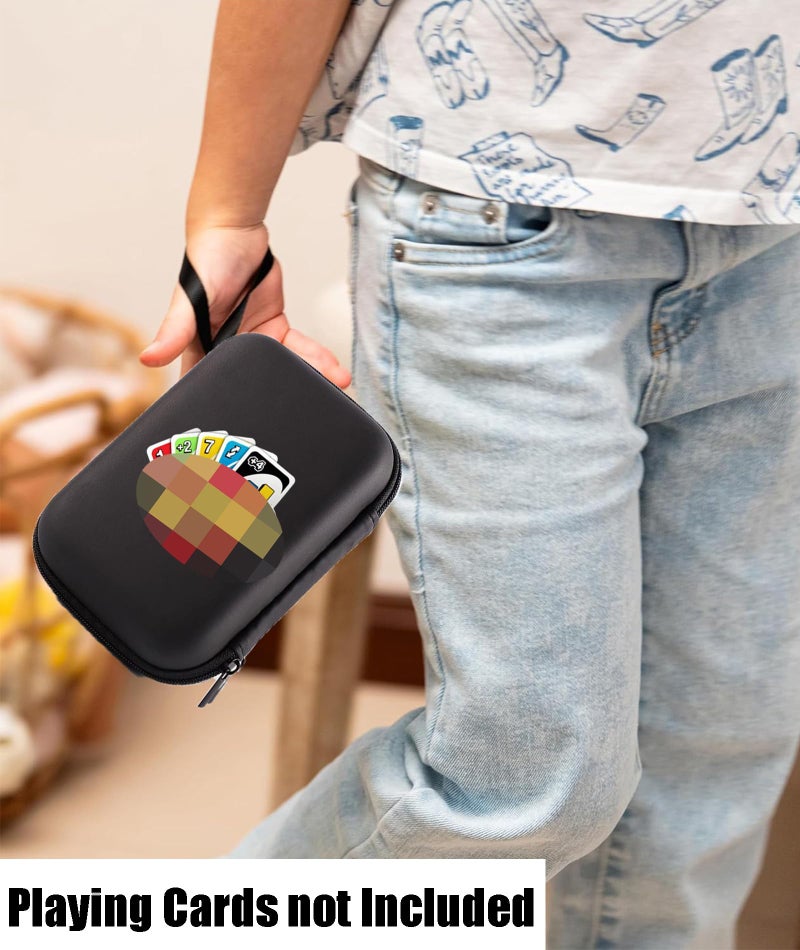 KalamkariX Card Box,Compact and Durable Black Card Holder for Storage and Organization, Suitable for Various Games Including Dare Cards - Image 4