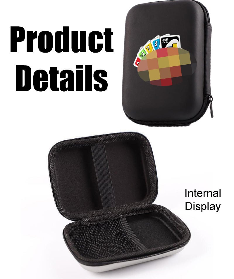 KalamkariX Card Box,Compact and Durable Black Card Holder for Storage and Organization, Suitable for Various Games Including Dare Cards - Image 5