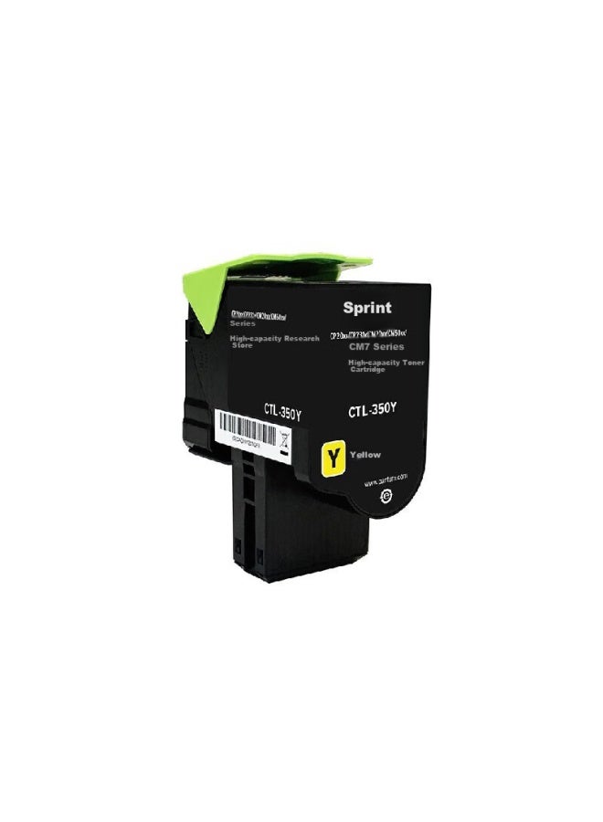 Pantum Ctl-350y Original Toner Cartridge, 1400 Pages Yellow Toner, Compatible With Cp2510dn/cm7115dn/cp5055dn/cm5055dn Printers, Consumables, Ink Cartridge, Drum Unit - Image 1