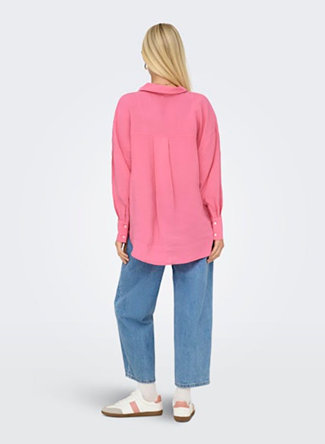 ONLY ONLY Womens Zazima Longsleeve Loose Shirt Woven  - Image 5