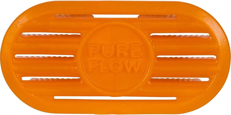 Pureflow Cabin Filter Air Freshener with Odor Eliminator – Fits on Most Car, Truck, and SUV Cabin Air Filters - Tropical Peach (Pack of 2) - Image 1