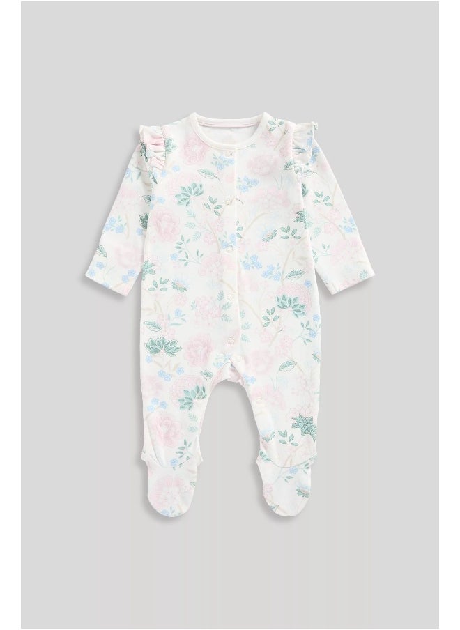 mothercare Blossom All-in-Ones - 3 Pack  - Image 3