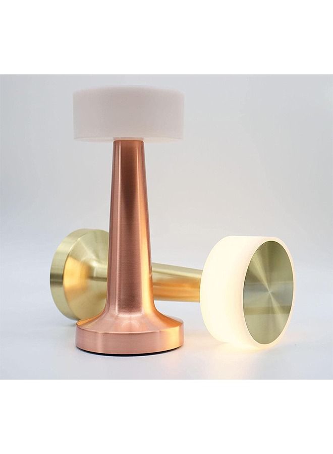 Padom Portable Cordless Bar Table Lamps,3W LED Bulb 3000K Warm Color,Rechargeable and Dimmable Reading Light of Touch Sensor,for Bedside Tables,Coffee Tables,Hotels and Restaurants - Image 3