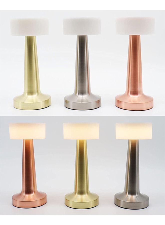 Padom Portable Cordless Bar Table Lamps,3W LED Bulb 3000K Warm Color,Rechargeable and Dimmable Reading Light of Touch Sensor,for Bedside Tables,Coffee Tables,Hotels and Restaurants - Image 5