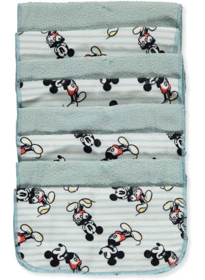 Disney Baby Big Boys' 8-Pack Mickey Mouse Washcloths Set - White/Multi, one Size - Image 2