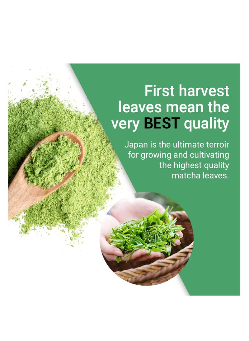 KAREZZ Organic Japanese Matcha - Premium Quality 30gm Ceremonial Grade  - Image 4