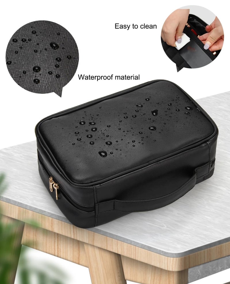 Coslifestore- Lipstick/Cosmetic/Makeup/Case- Compact Spacious kit with Lipstick Slots, Side Pockets and compartments - Image 5