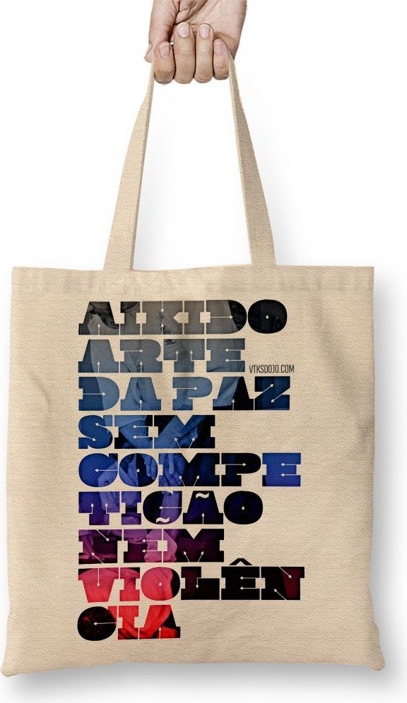 Baskı Dükkanı Print Shop Psico Cloth Bag Long Handle