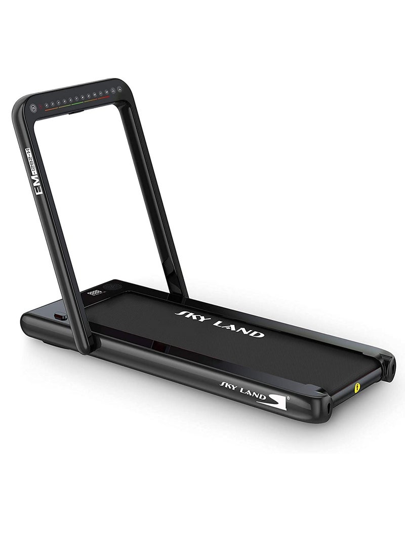 Sky Land - 2-in-1 Walking Pad Treadmill | 2.25 HP Quiet Motor, Bluetooth Speaker, LED Display & Compact Foldable Running machine for Home & Office – EM-1282-H - Image 1