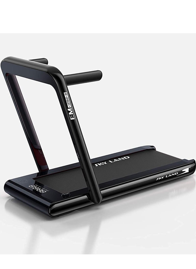 Sky Land - 2-in-1 Walking Pad Treadmill | 2.25 HP Quiet Motor, Bluetooth Speaker, LED Display & Compact Foldable Running machine for Home & Office – EM-1282-H - Image 1