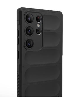 Generic Magic Shield Tpu Silicone Shockproof Phone Case For Samsung Galaxy S23 Ultra Black  - Image 3