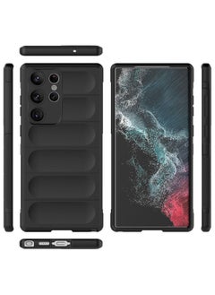 Generic Magic Shield Tpu Silicone Shockproof Phone Case For Samsung Galaxy S23 Ultra Black  - Image 4