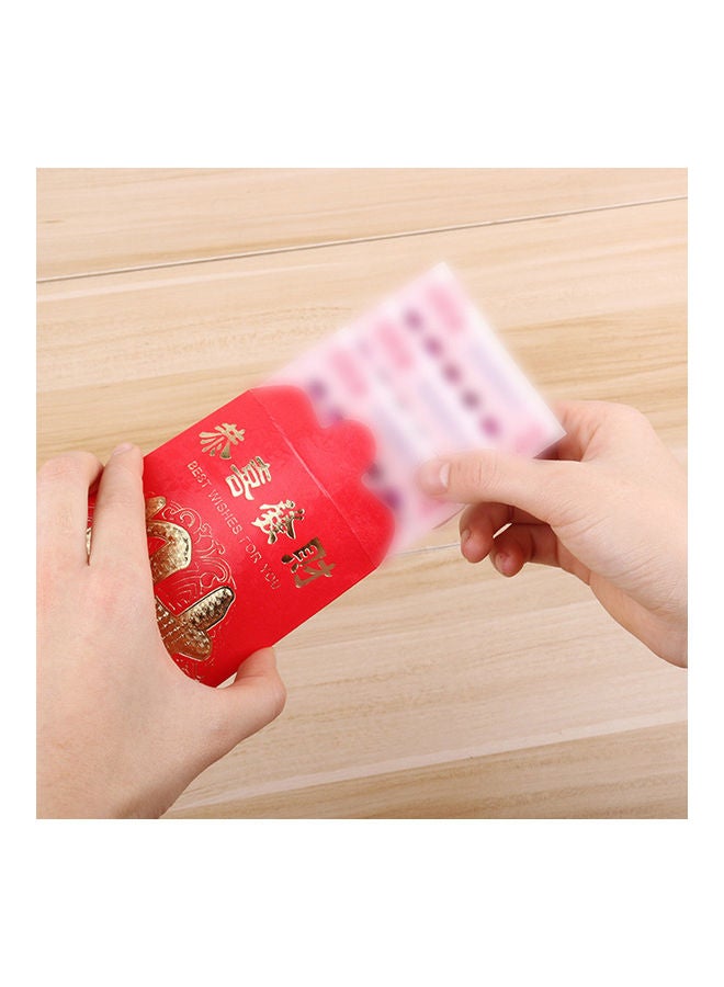 NIBEMINENT 6-Piece Chinese New Year Paper Red Envelopes - Image 3