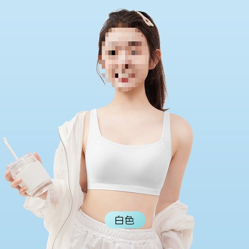Girls' Bras, High School Students' Developmental Intimates, Girls' No-Wire Tube Tops, Sports Vests, Junior High School Students' Breasts - Image 1