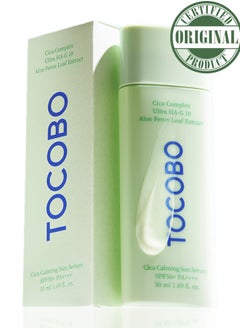 Tocobo TOCOBO Cica Calming Sun Serum SPF50+ PA++++: Lightweight, Soothing Sun Protection  - Image 1
