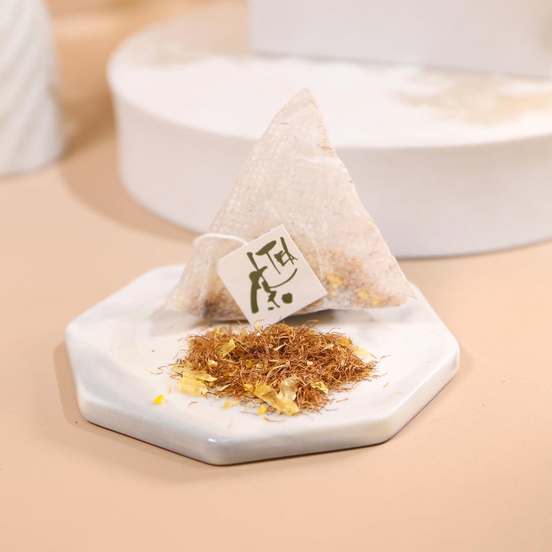 FullChea فولشيا - أكياس شاي حرير الذرة، 50 قطعة - نكهة حلوة خفيفة ورائحة الذرة - غير معدلة وراثيًا - خالية من الكافيين - تدعم الكلى وتساعد في الهضم - Image 5