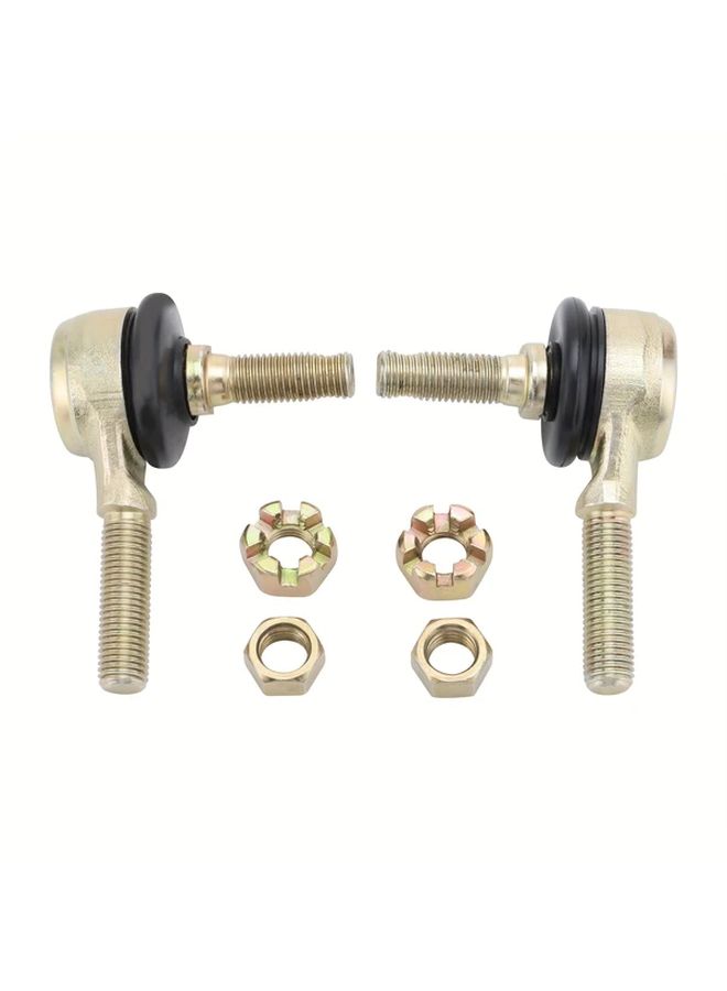 Premium 10mm Left Right Tie Rod Ball Joint Kit Durable Easy Install ATV Dirt Go Kart Moped - Image 1