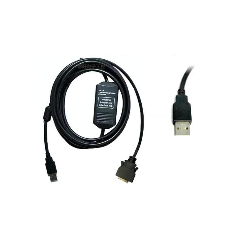 USB-SGDM for SGDH SGDS SGDM SGM7J Servo Driver Debugging Download Data Line Black 3M(USB Port) - Image 1