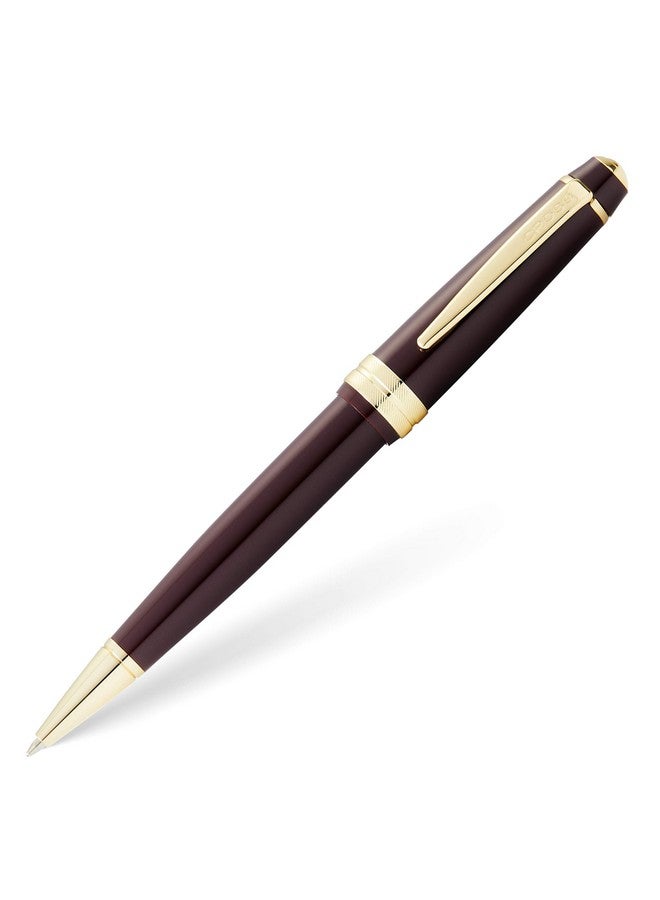 Cross Bailey Light Polished Burgundy Resin and Gold Tone Ballpoint Pen - Image 3