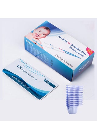 10-piece Ovulation Test Kit with 10 Urine Cups – Accurately Predicts Ovulation Within 24–48 Hours, Shows Results in 10 Minutes, Helps You Track Fertility Easily, Ovulation Test Paper - pzsku/Z4BAE523E434ECDE1D0E6Z/45/1747877068/2135d903-8778-49fd-81df-3d87fc190c43