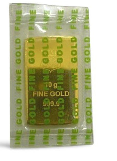 NAIF Gold Bar 24K weighing 10 gram