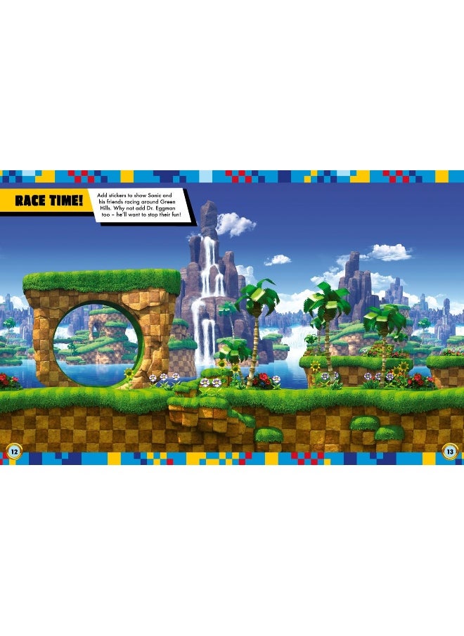 HarperCollins Publishers Sonic the Hedgehog Sticker Activities Book: Sticker-Filled Puzzles and Activities Perfect For All Sonic Fans. It Includes 6 Pages of Stickers.  - Image 4