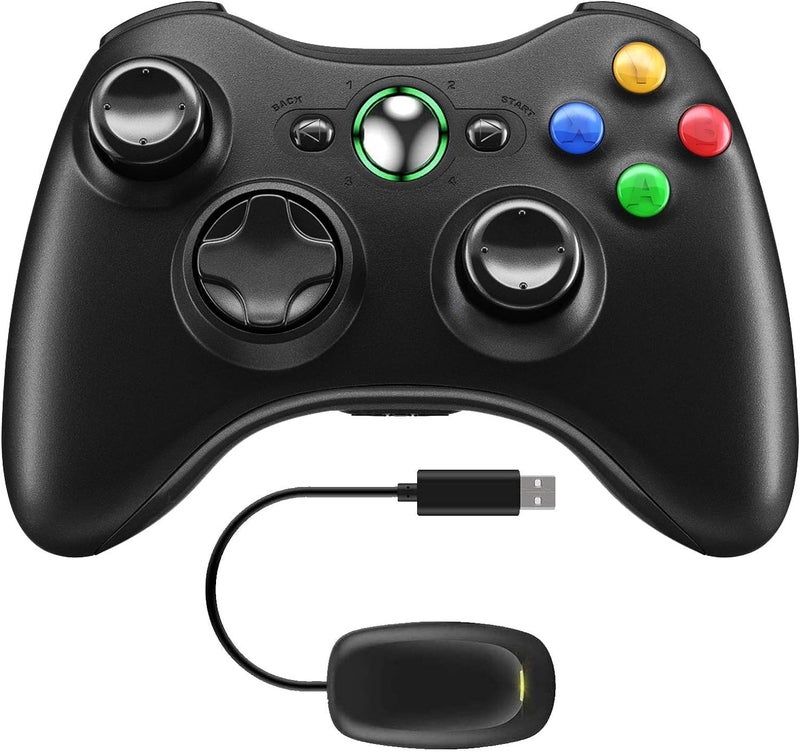 Prodico Xbox 360 Wireless Controller 2 Pack, 2.4G Wireless Controller for Xbox 360 & Slim PC Windows 7 - Image 2