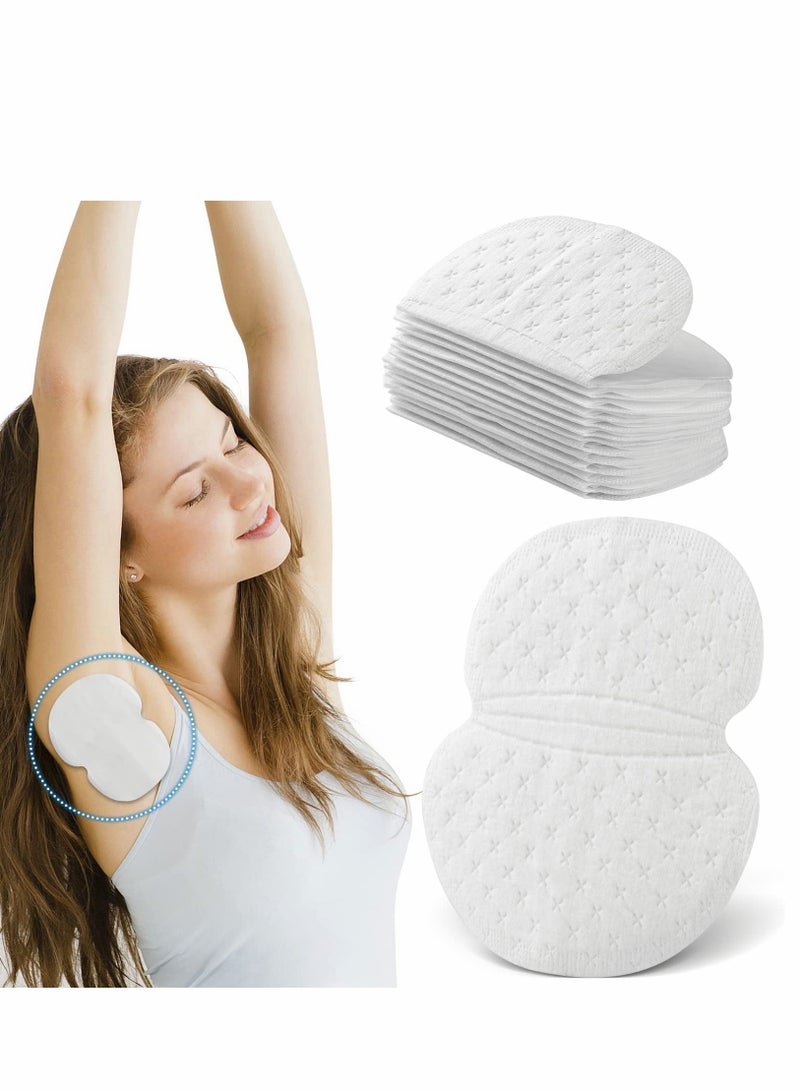 سيوسي رقعة عرق تحت الإبط من SYOSI ، غير منسوجة للاستعمال مرة واحدة ومضادة للعرق ، مريحة ومسترخية ، ناعمة ومسامية ، تصميم غير مرئي ، للجنسين أبيض (50 قطعة بيضاء) - Image 1